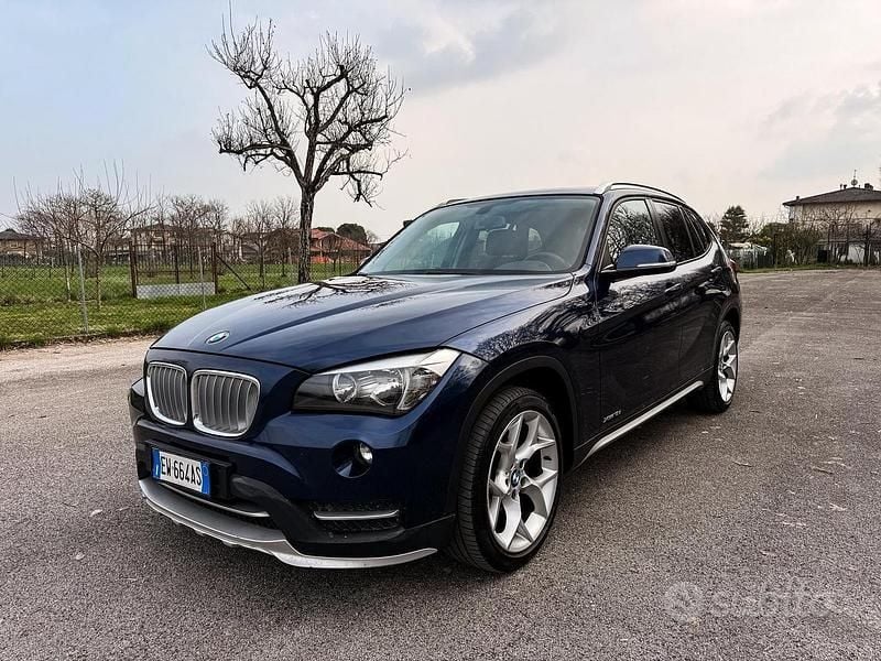 Usata BMW X1 xLine 143 CV (105 kW) 2014 Blu SUV