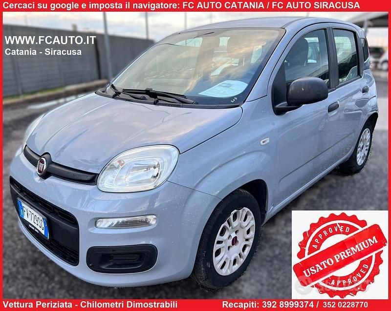 Usata Fiat Panda Lounge 69 CV (50 kW) 2019 Grigio Utilitaria
