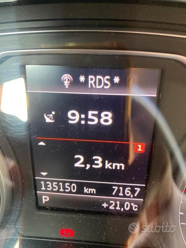 Usata Audi A3 110 CV (80 kW) 2017 Nero Berlina