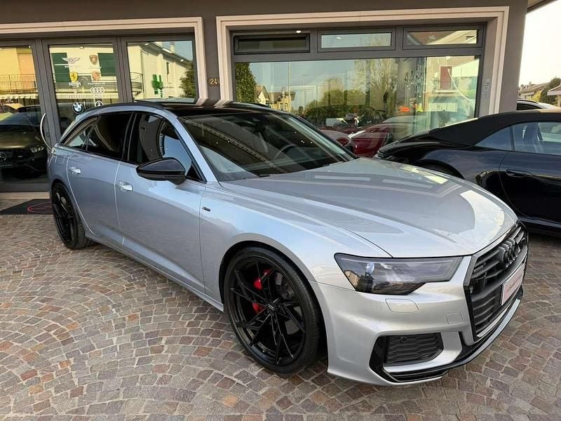 Usata Audi A6 S-Line 286 CV (210 kW) 2018 Grigo metallizzato Station wagon