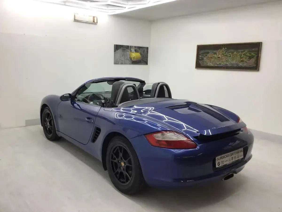 Usata Porsche Boxster 245 CV (180 kW) 2007 Blu/azzurro Cabrio