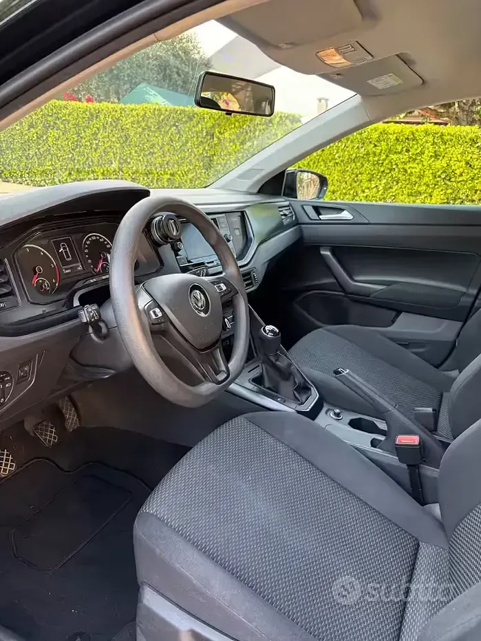 Usata VW Polo 80 CV (58 kW) 2019 Nero Utilitaria