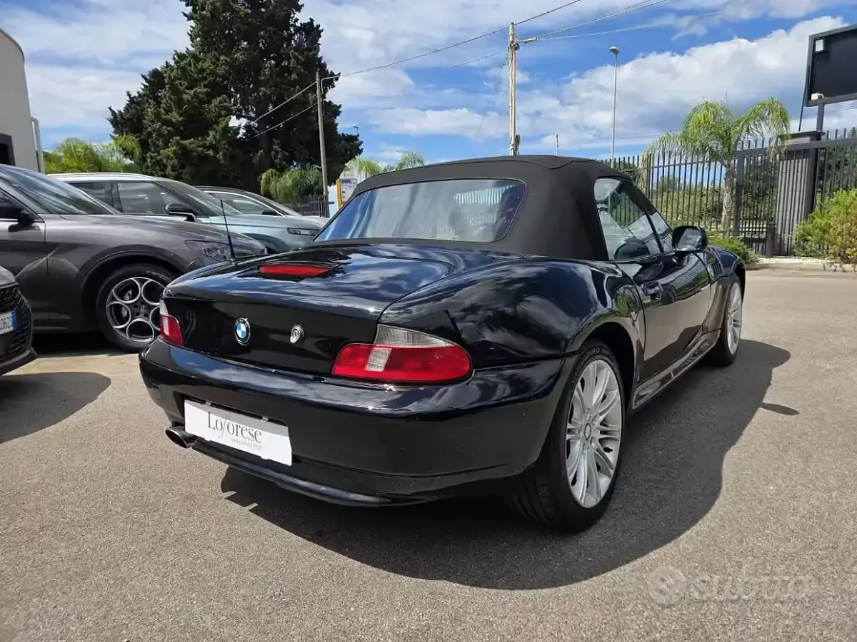Usata BMW Z3 118 CV (86 kW) 2000 Nero Cabrio