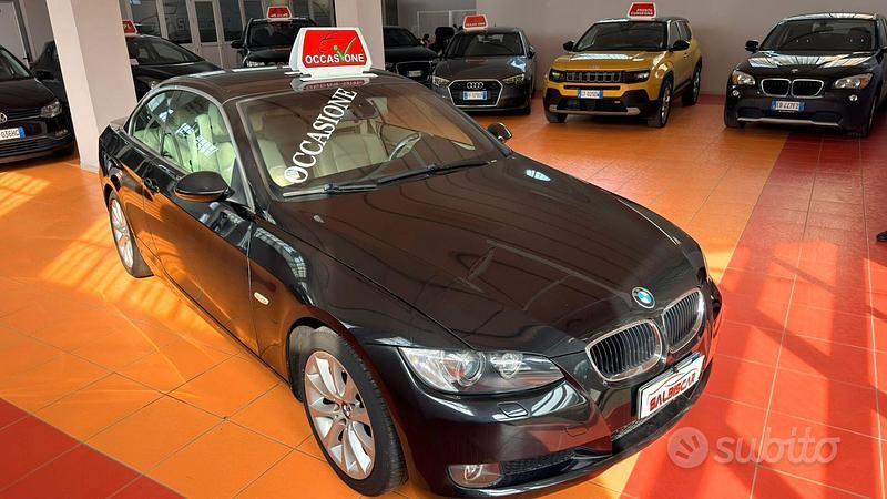 Usata BMW 320 Cabriolet Comfort Edition 177 CV (130 kW) 2009 Nero Cabrio