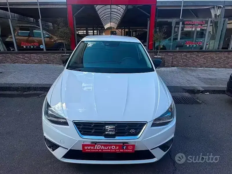 Usata Seat Ibiza FR 90 CV (66 kW) 2019 Bianco Utilitaria