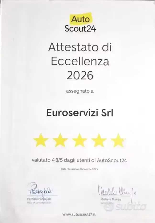 Usata VW Touran Comfortline 116 CV (85 kW) 2017 Bianco Monovolume