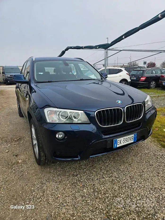 Usata BMW X3 Comfort Edition 184 CV (135 kW) 2011 Blu SUV