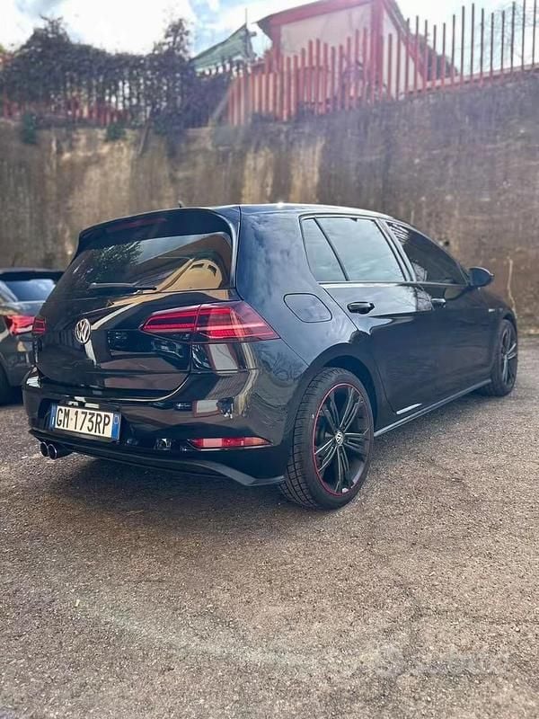 Usata VW Golf VII GTD 184 CV (135 kW) 2019 Nero Berlina