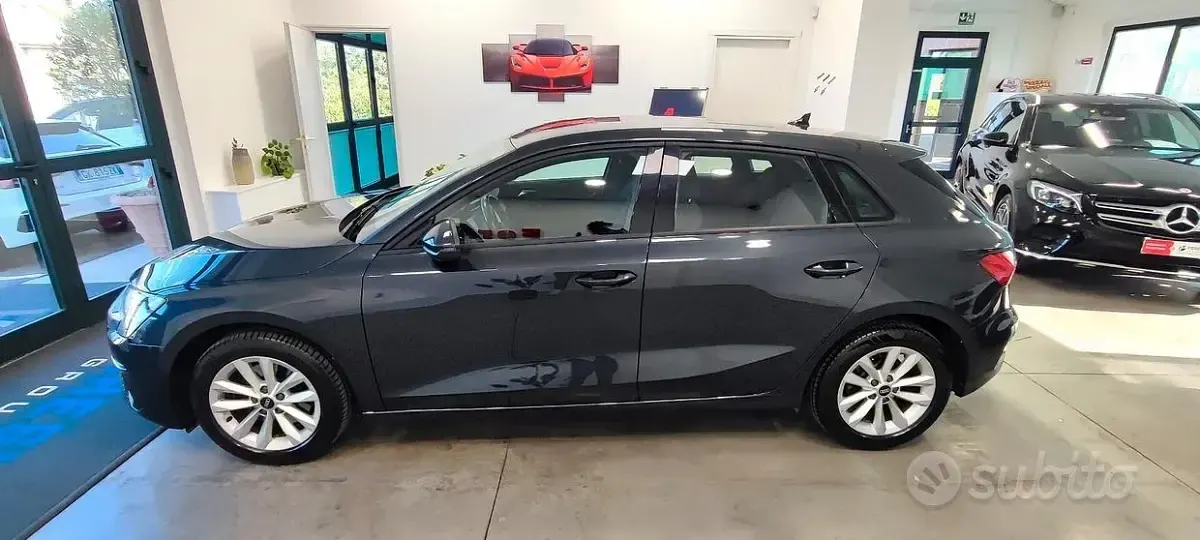 Usata Audi A3 Advanced 110 CV (80 kW) 2021 Grigio Berlina