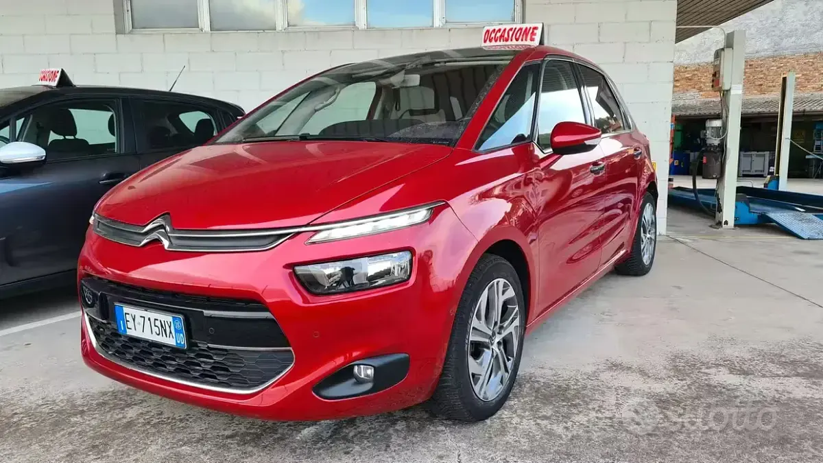 Usata Citroën C4 Picasso Intensive 116 CV (85 kW) 2015 Rosso Monovolume