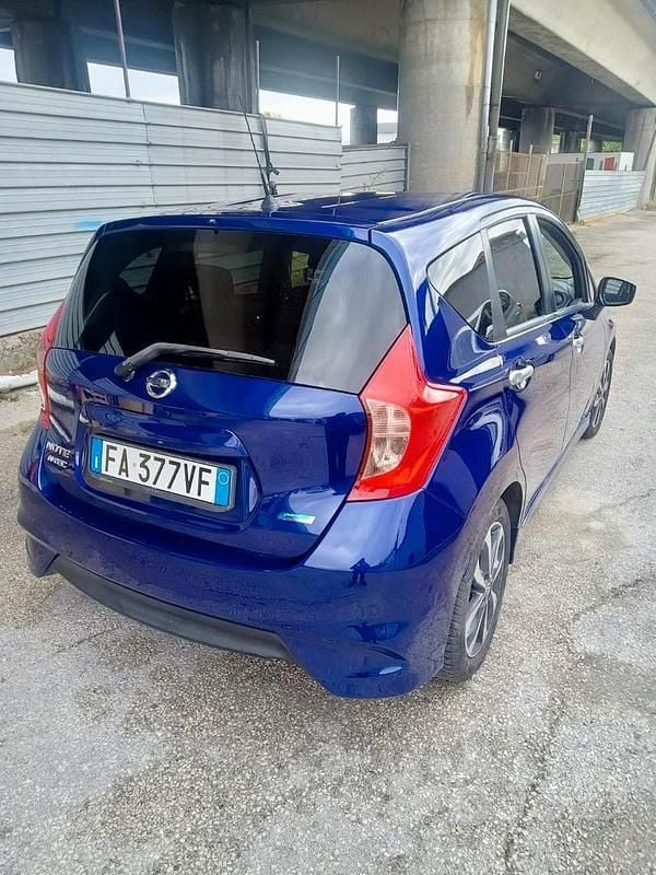 Usata Nissan Note 2015 Blu Utilitaria
