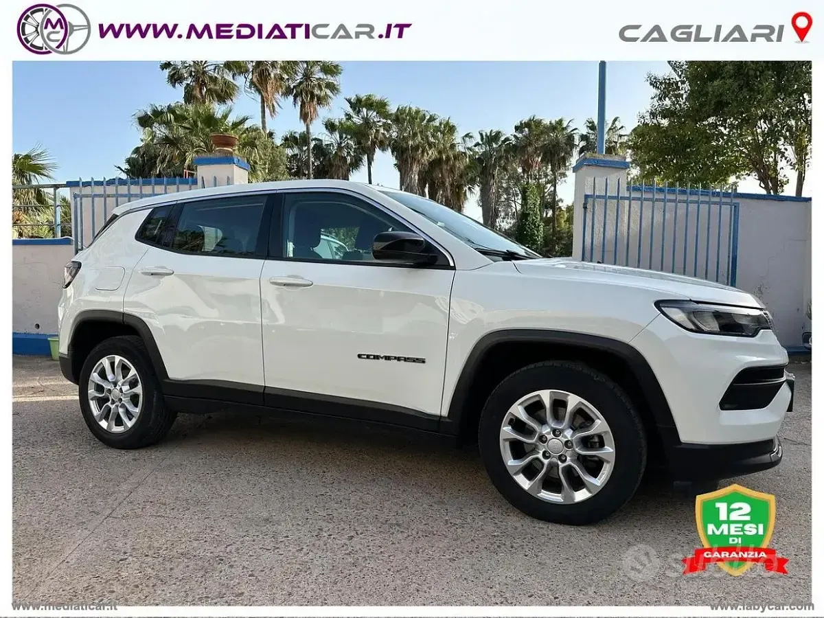Usata Jeep Compass Longitude 131 CV (96 kW) 2021 Bianco SUV