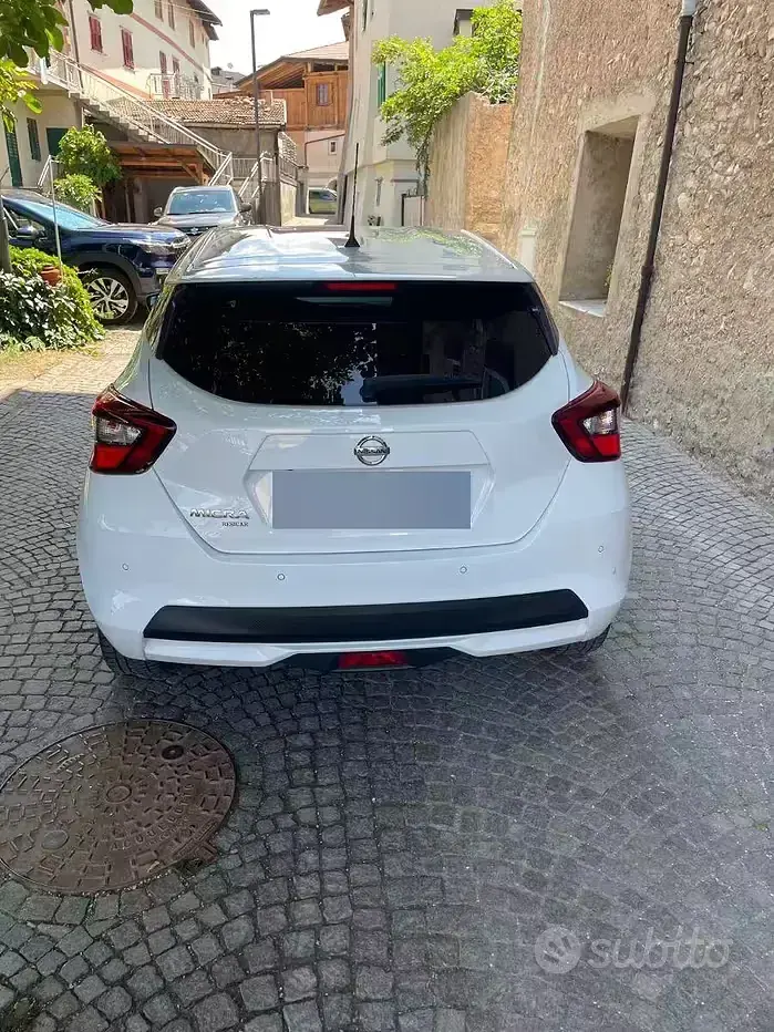Usata Nissan Micra 90 CV (66 kW) 2019 Bianco Utilitaria