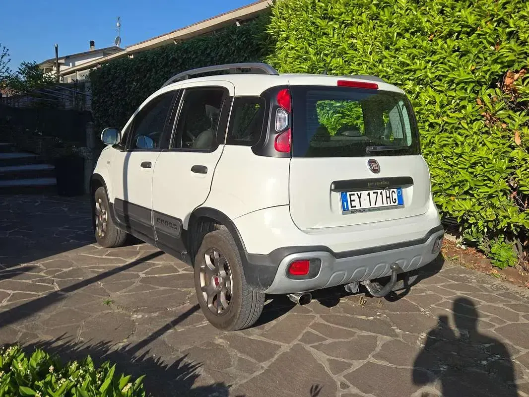 Usata Fiat Panda Cross Cross 90 CV (66 kW) 2015 Bianco Utilitaria