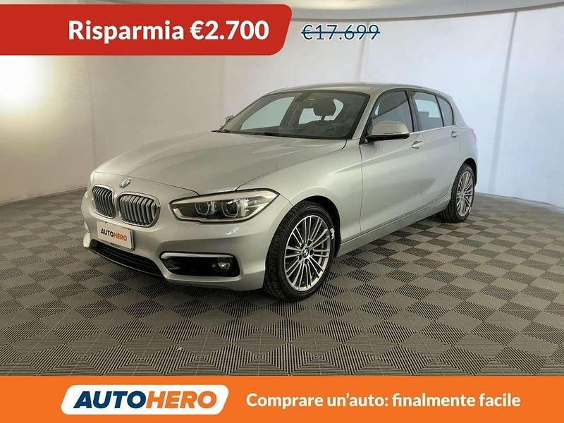 Usata BMW 118 Efficient Dynamics 150 CV (110 kW) 2019 Argento Utilitaria