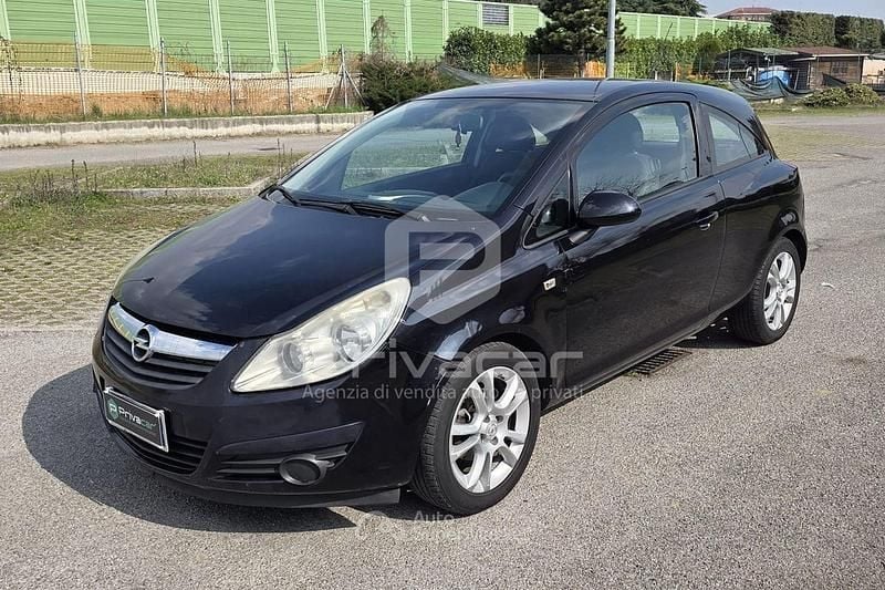 Usata Opel Corsa Club 86 CV (63 kW) 2010 Nero Utilitaria