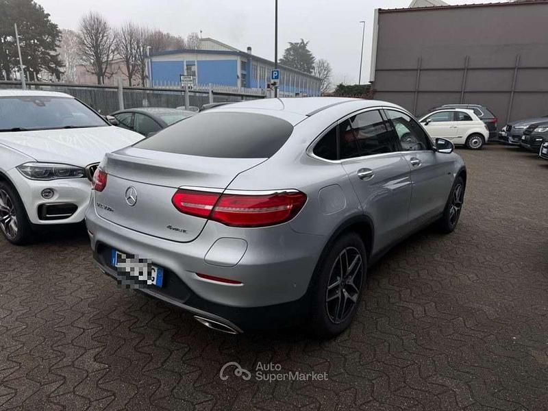 Usata Mercedes GLC450 Premium 211 CV (155 kW) 2018 Argento Coupé