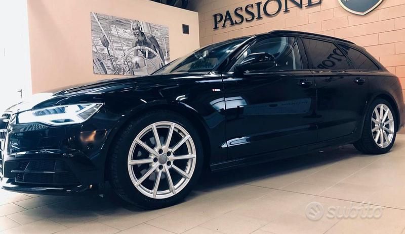 Usata Audi A6 S-Line 190 CV (139 kW) 2018 Nero Station wagon