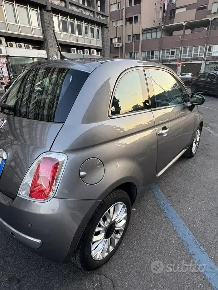Usata Fiat 500 69 CV (50 kW) 2015 Grigio Berlina