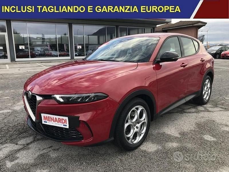 Usata Alfa Romeo Tonale Super 131 CV (96 kW) 2023 Rosso SUV