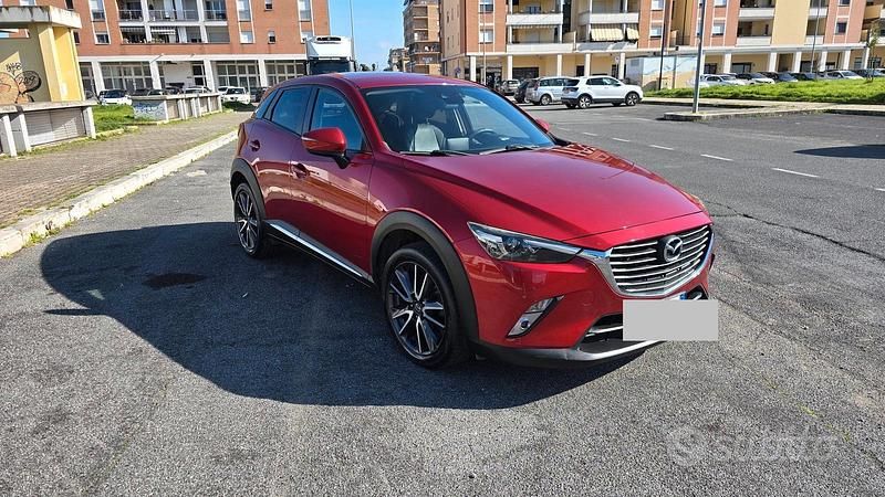 Usata Mazda CX-3 Exceed 105 CV (77 kW) 2017 Rosso SUV