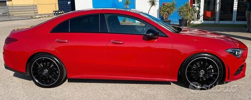 Usata Mercedes CLA200 Premium 150 CV (110 kW) 2019 Rosso Coupé
