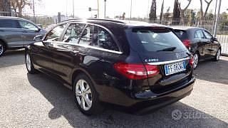 Usata Mercedes C220 Exclusive 170 CV (125 kW) 2016 Nero Station wagon