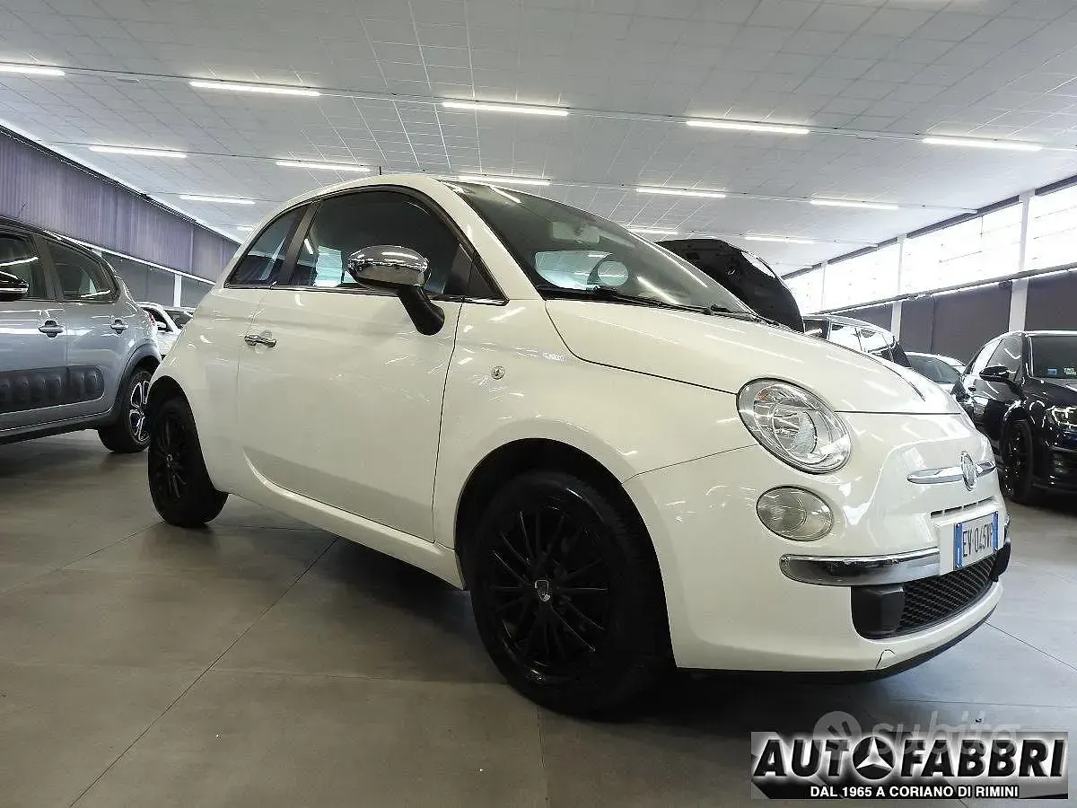 Usata Fiat 500 Pop 68 CV (50 kW) 2014 Bianco Utilitaria