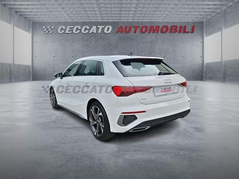 Usata Audi A3 S-Line 150 CV (110 kW) 2023 Bianco Berlina