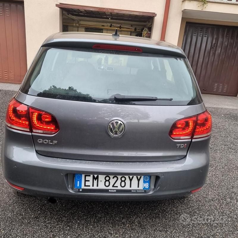 Usata VW Golf VII 105 CV (77 kW) 2012 Grigio Berlina