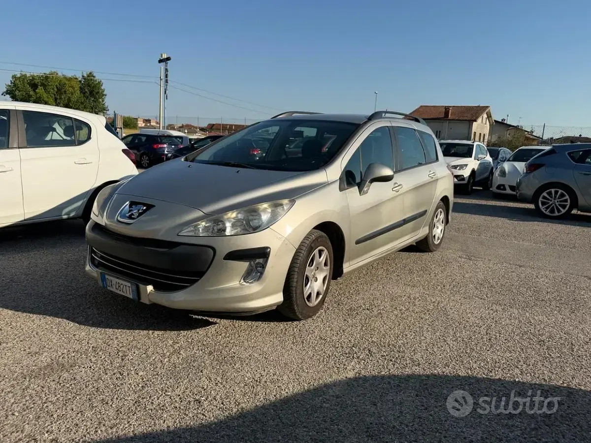 Usata Peugeot 308 Premium 90 CV (66 kW) 2009 Grigio Station wagon