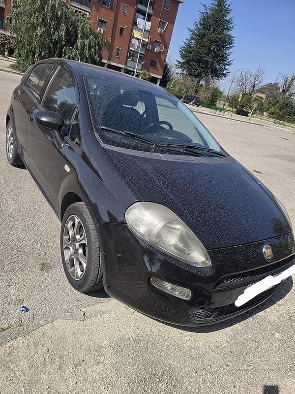 Usata Fiat Punto Evo 2012 Nero Utilitaria