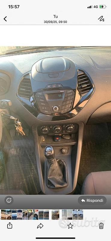 Bianco Usata 2017 Ford Ka Plus Due volumi | 8900 € (Buon prezzo) - Immagine 1/4