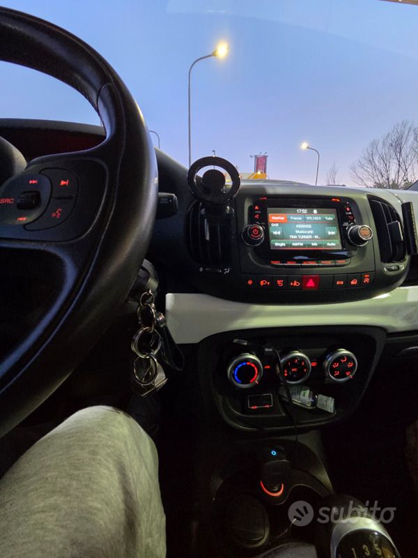 Usata Fiat 500L 95 CV (69 kW) 2015 Bianco Monovolume