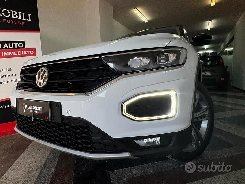 Usata VW T-Roc Advance 116 CV (85 kW) 2019 Bianco SUV