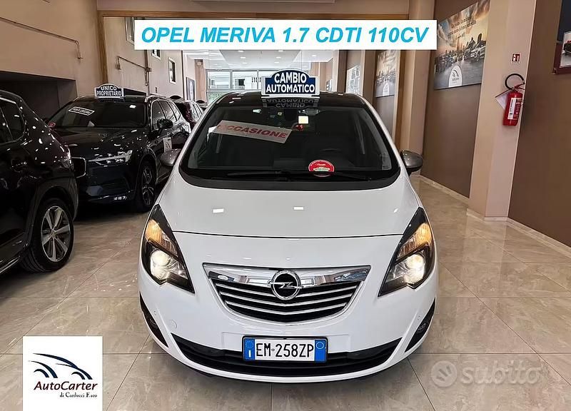 Usata Opel Meriva 110 CV (80 kW) 2012 Bianco Monovolume