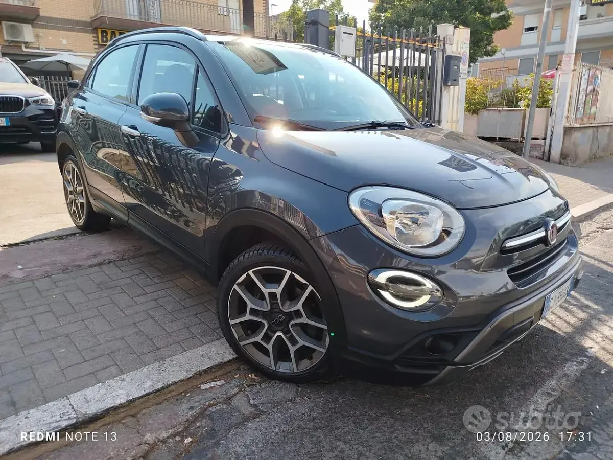 Usata Fiat 500X Cross 150 CV (110 kW) 2022 Grigio SUV