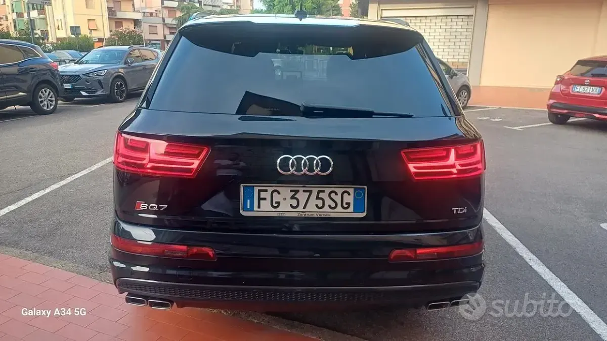 Usata Audi SQ7 S-Line 435 CV (319 kW) 2017 Nero SUV