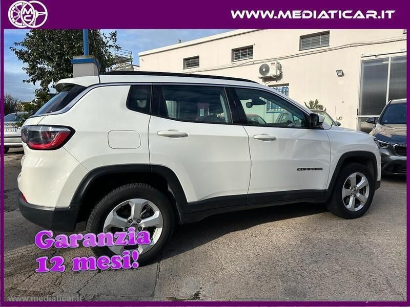 Usata Jeep Compass Longitude 140 CV (102 kW) 2017 Bianco pastello SUV