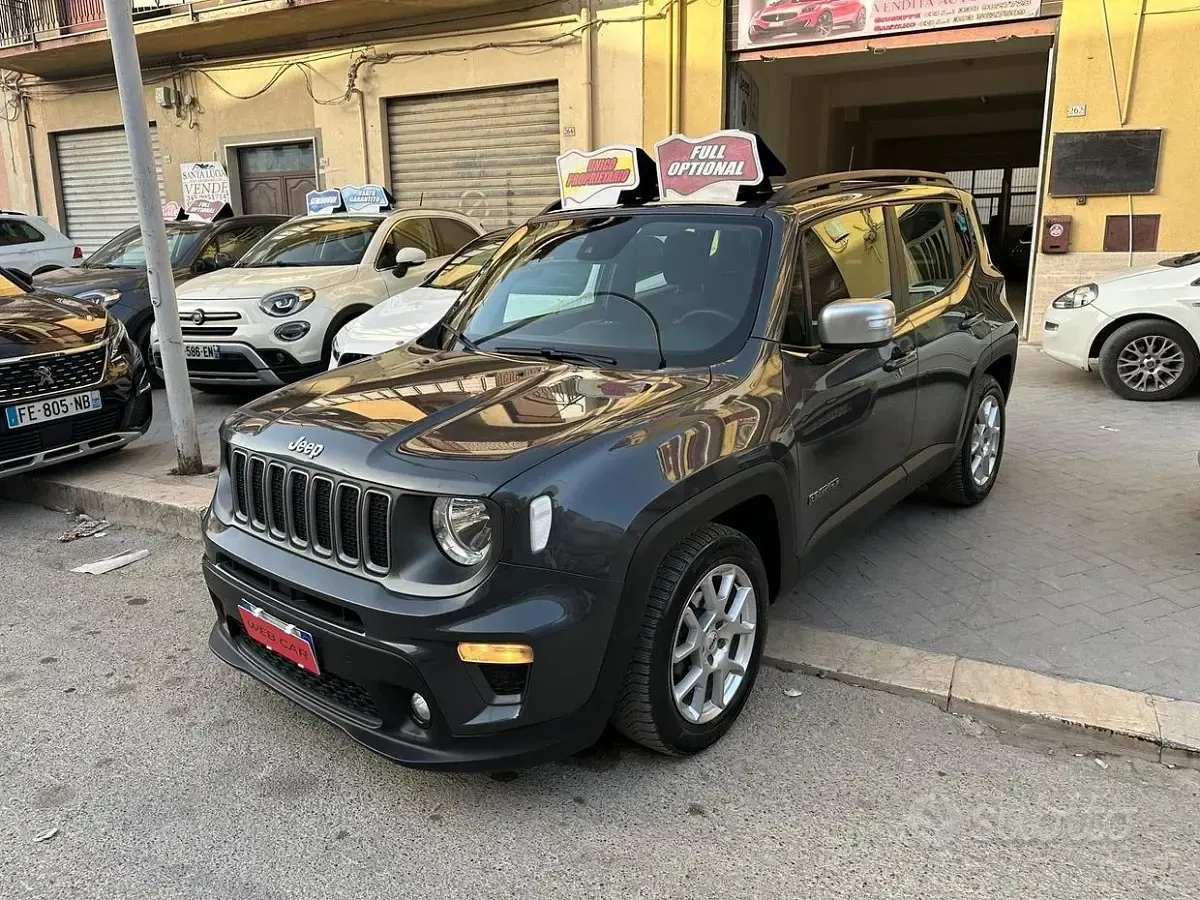 Usata Jeep Renegade Limited 130 CV (95 kW) 2022 Grigio SUV