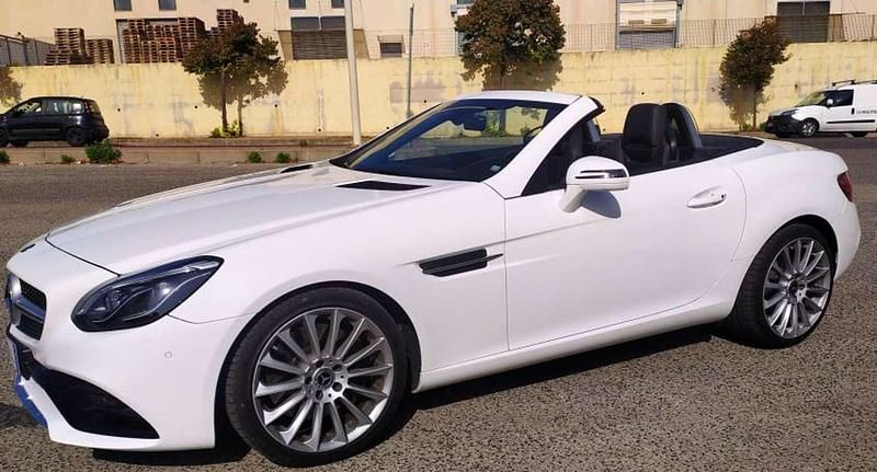 Usata Mercedes SLC250 AMG line 204 CV (150 kW) 2017 Bianco Cabrio