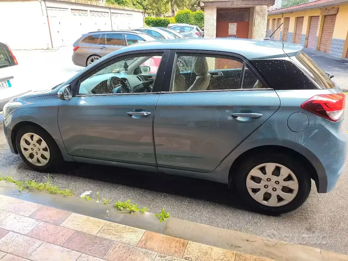 Begagnad Hyundai i20 75 HK (55 kW) 2015 Blå Sedan