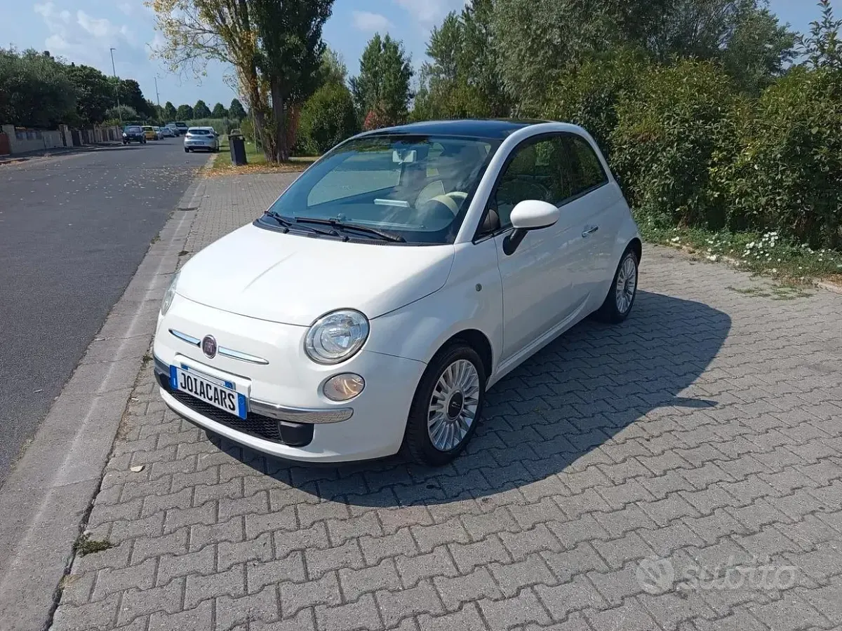Usata Fiat 500 Lounge 69 CV (50 kW) 2009 Cabrio