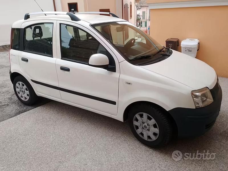 Usata Fiat Panda 2011 Bianco Utilitaria