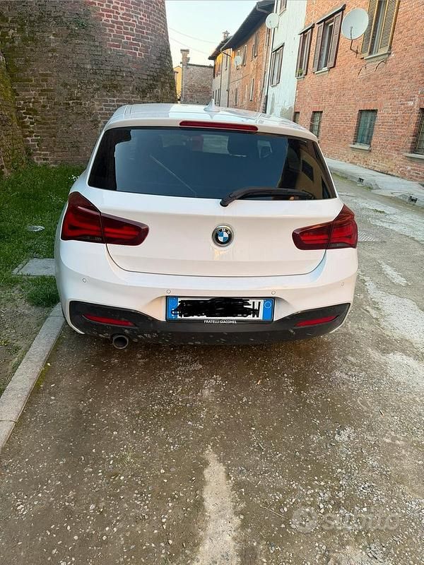 Usata BMW 116 M Sport 2019 Bianco Utilitaria