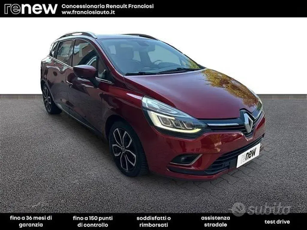 Usata Renault Clio Intens 75 CV (55 kW) 2018 Rosso