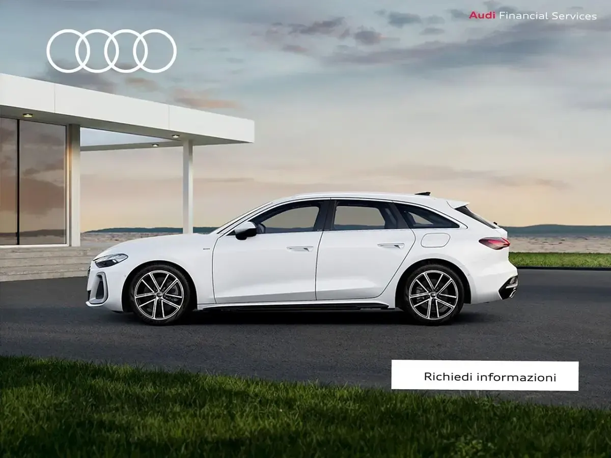 Nuova Audi A5 S-Line 299 CV (219 kW) 2026 Bianco Station wagon