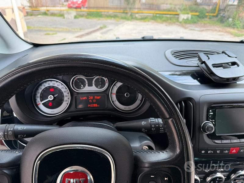 Usata Fiat 500L Trekking 85 CV (62 kW) 2014 Nero Monovolume