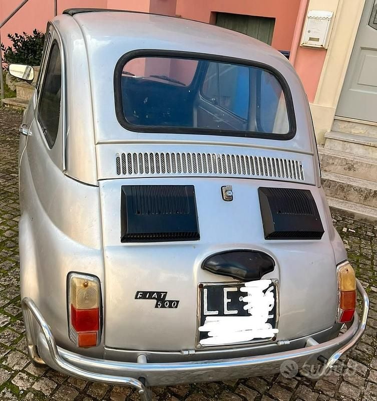 Usata Fiat 500 1970 Grigio Utilitaria