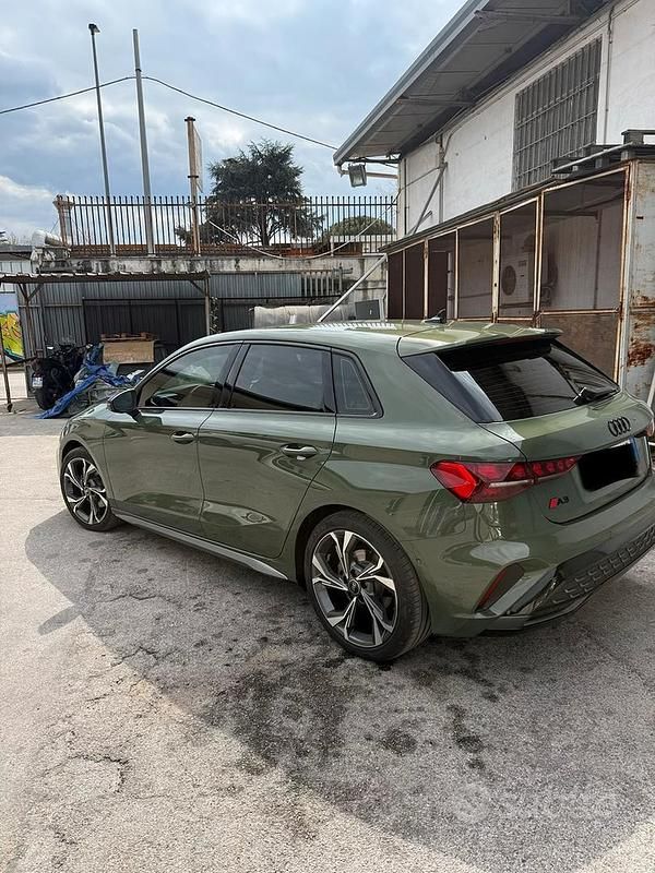 Usata Audi A3 S-Line 2025 Verde Berlina